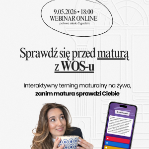 Sprawdź się przed maturą z WOS-u 2026 — interaktywna powtórka maturalna online webinar